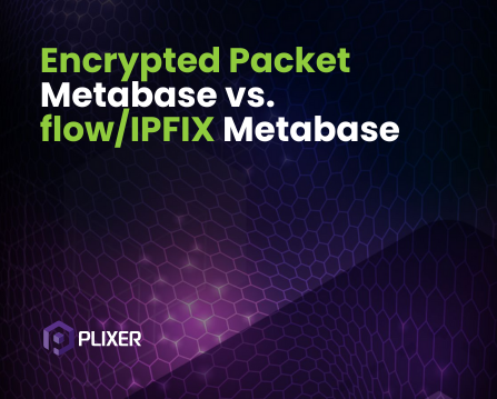 Encrypted Packet Metabase vs. flowIPFIX Metabase